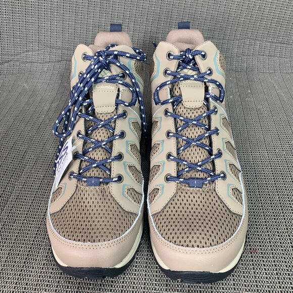 Columbia Granite Trail Womens Size 10.5W Beige Mid Waterproof Hiking Boots - Picture 2 of 7